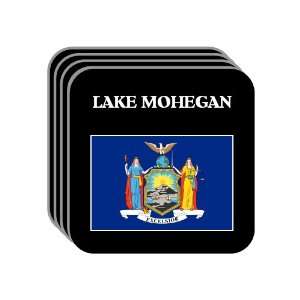  US State Flag   LAKE MOHEGAN, New York (NY) Set of 4 Mini 
