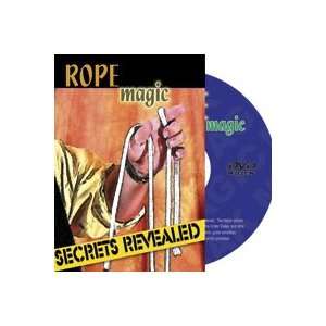  Rope Magic DVD Secrets Rings Easy Magic Trick Close Up 