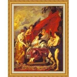  The Birth Of Louis XIII by Peter Paul Rubens   Framed 