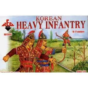   Red Box 1/72 Korean Heavy Infantry XVI XVII Century AD Toys & Games