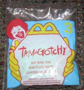 1998 McDonalds Happy Meal Tamagotchi Key Ring Toy #3  