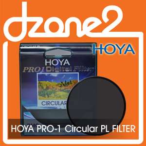 HOYA PRO1 D DIGITAL 58mm CIRCULAR PL CPL Filter #R117  