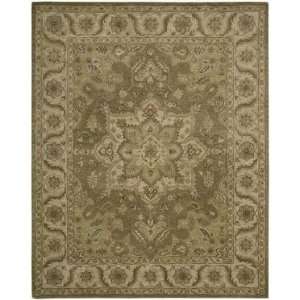  Nourison India House IH 66 Olive 23X76 Runner Area 