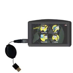  Retractable USB Cable for the Maylong FD 435 GPS For 