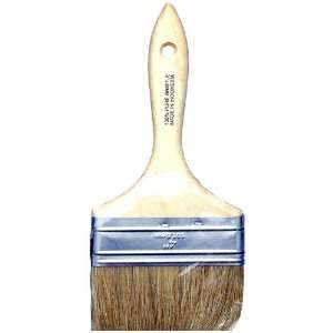   White Bristle Chip Paint Brush 4in 2x (Pack 12)