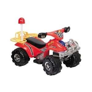   Rockin Red Off Road ATV with Electric Motor: Sports & Outdoors