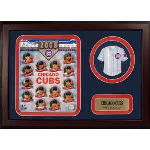  2008 Cubs Mini Jersey Frame