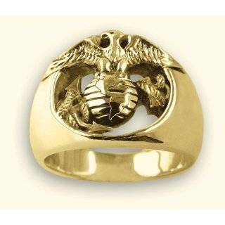   Ring USMC Gift For Marines   size 8 The Bradford Exchange Jewelry