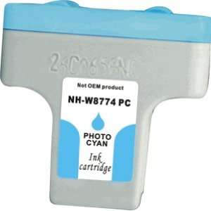 HP 02) Compatible Inkjet Cartridge Light Cyan for HP PhotoSmart 8250 