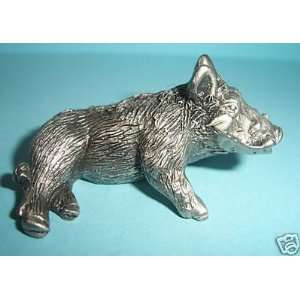  Hudson Pewter Noahs Ark Figurine   Male Wart Hog 