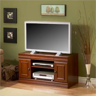   Shore Classic Vintage Collection Widescreen Cherry Finish TV Stand