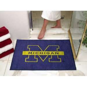  University of Michigan All Star Rug: Home & Kitchen