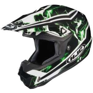  HJC CL X6 Hydron Motocross MX Helmet Green Automotive