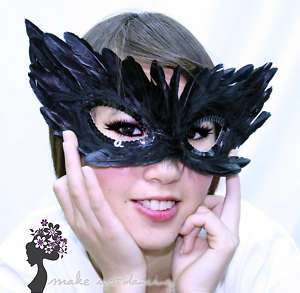New Mardi Gras Masquerade Party Ball Feather Mask HA140  
