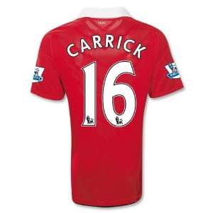   Manchester United 10/11 CARRICK Home Soccer Jersey: Sports & Outdoors