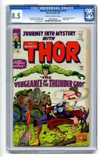   Into Mystery #115 CGC 8.5 Thor Origin Loki Marvel Silver Age Avengers