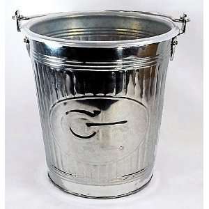   GT Yellowjackets Party Ice Bucket with Plastic Liner: Home & Kitchen