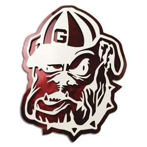   Georgia Bulldogs NCAA Team Logo 3D Metal Wall Art (2): Everything Else
