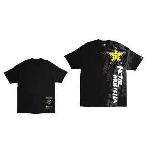  MSR Metal Mulisha Rockstar Storm T Shirt, Black, Size: Md 