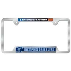  Memphis Grizzlies Metal License Plate Frame Sports 