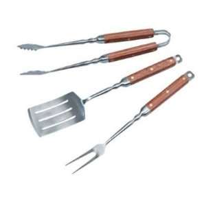   Rosewood Stainless Steel w/Tong Spatula Fork: Patio, Lawn & Garden