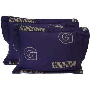  Georgetown Printed Pillow Case   (Set of 2)   Solid 