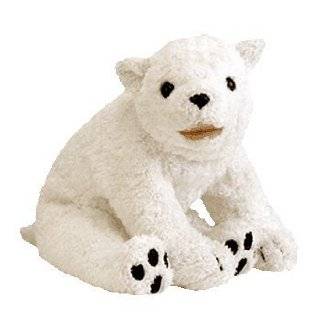  TY Beanie Baby   AURORA the Polar Bear [Toy]: Toys & Games