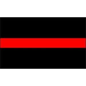  Thin Red Line Firefighter Reflectve Decal: Everything Else