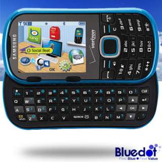 Samsung SCH U460 Intensity 2 II Verizon Phone BLUE Used Good Condition 