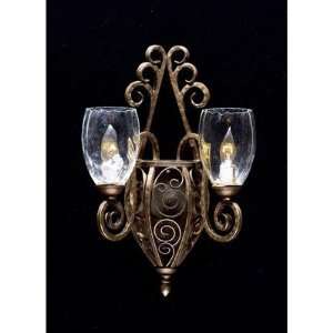  Mediterrano Wall Sconce in Burnished Sand