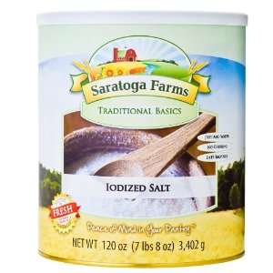 Saratoga Farms Iodized Salt  Grocery & Gourmet Food