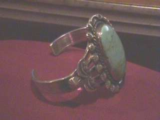 AC Native American Navajo bracelet silver turquoise #2  