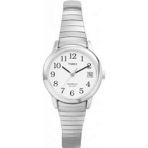  Timex Ladies Indiglo Silver Tone Watch Health & Personal 