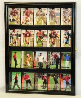 Sport Trading Card Display Case Cabinet Rack Holder Box  