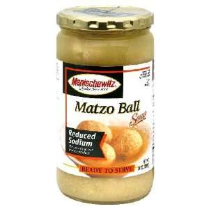 Manischewitz Soup Matzo Ball Lsalt 24.0000 OZ (Pack of 12)  