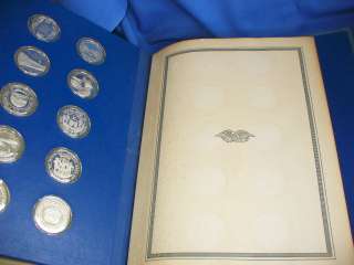 FRANKLIN MINT 50 STATE BICENTENNIAL MEDAL COLLECTION STERLING SILVER 
