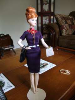 Mad Men Barbie Joan Holloway Silkstone Doll LOOSE Fashion Model 