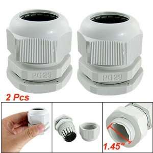   Pcs White Plastic PG29 Waterproof IP67 Cable Glands