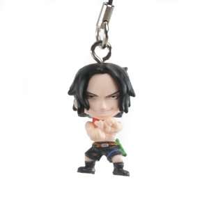 One Piece Cell Strap   Impel Down + Marineford Group Gashapon   Ace