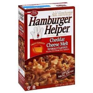 Betty Crocker Hamburger Helper Cheddar Cheese Melt   12 Pack:  