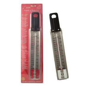   Metal Thermometer (Red) for Candy Making / 1 each