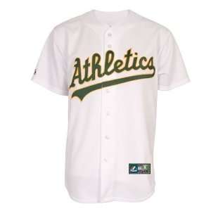  Oakland Athletics Blank Home Youth Replica Jersey (White 