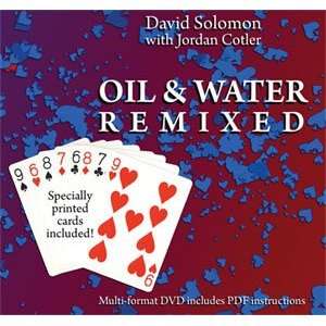David Solomons Oil & Water Remixed DVD   One of Magics Most Enduring 
