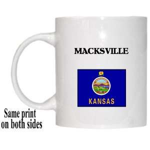    US State Flag   MACKSVILLE, Kansas (KS) Mug 