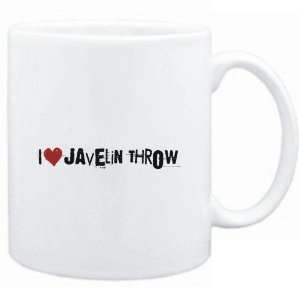 Mug White  Javelin Throw I LOVE Javelin Throw URBAN STYLE  Sports 