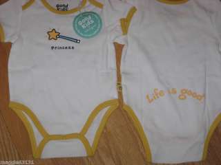 LIFE IS GOOD Baby Princess Bodysuit Romper 12 18M NWT  