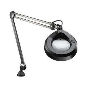  Round Magnifier Light, 45in Arm, Black   LUXO Sports 