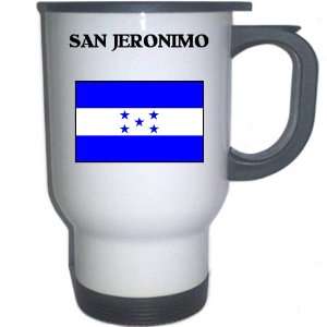  Honduras   SAN JERONIMO White Stainless Steel Mug 