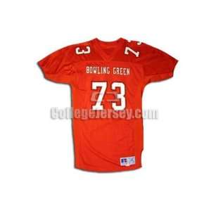   73 Game Used Bowling Green Russell Football Jersey