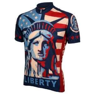   World Jerseys Liberty Short Sleeve Cycling Jersey